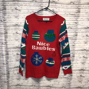 NWOT Size XL Tiara International Christmas Sweater